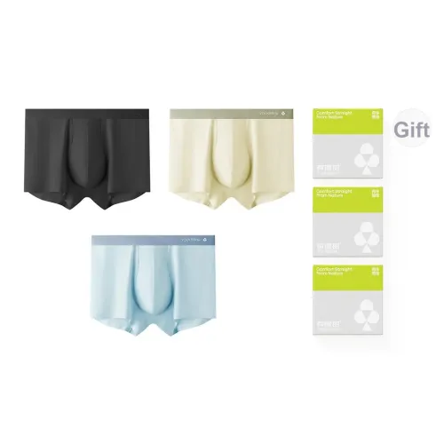 YOUKESHU Мужское нижнее белье сумка для покупок 3 упаковки