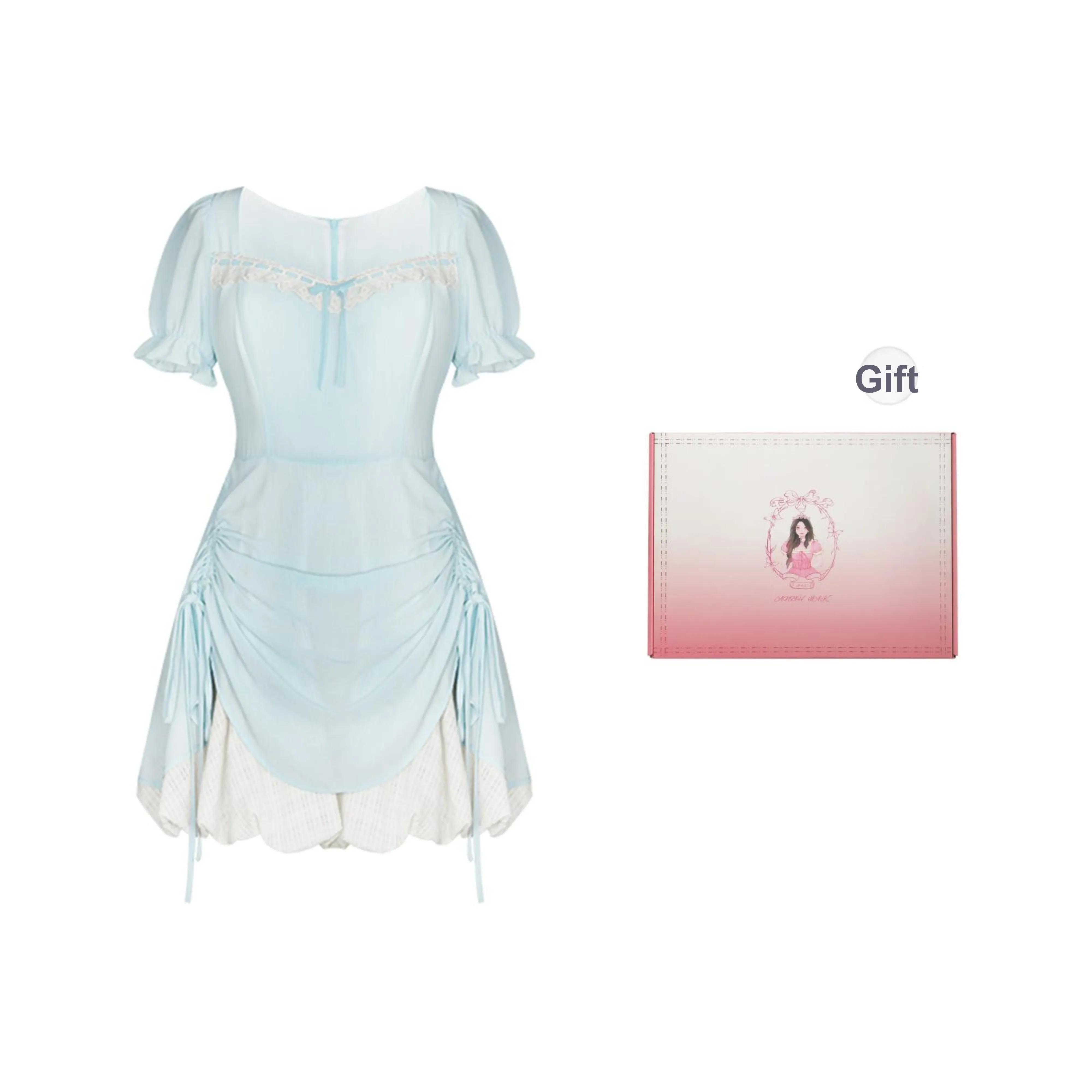 Annie The Темный Child Лето Короткий Рукав Платье Женское