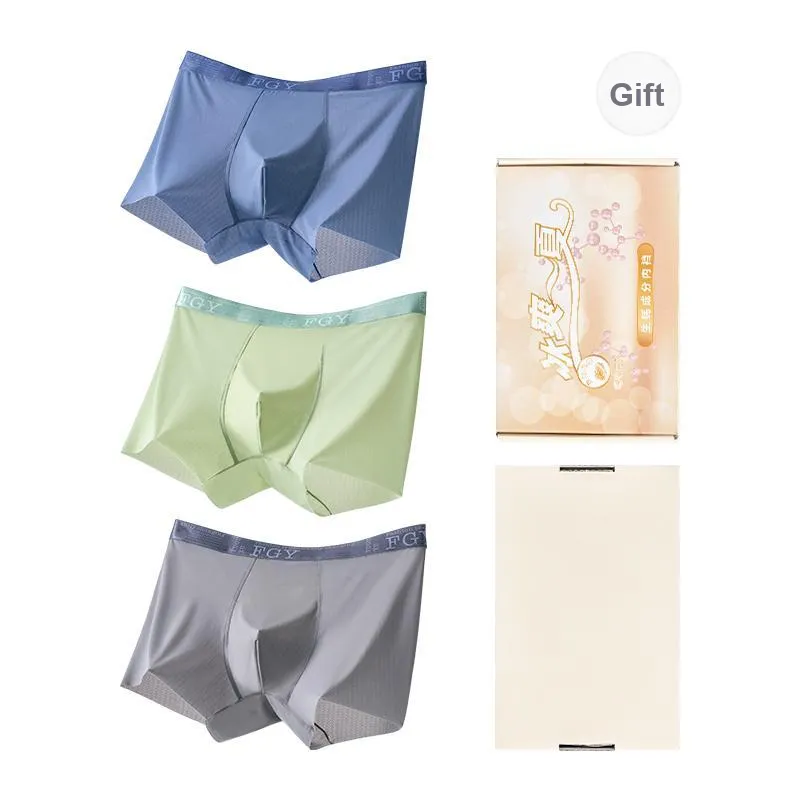 Bejirog Underpants Summer Men's 3 Pack-5