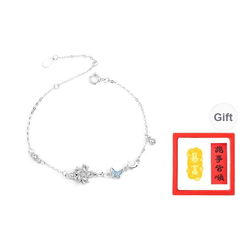 Chongqing Gold Store S 999 Fine Silver Bracelets Women's-0