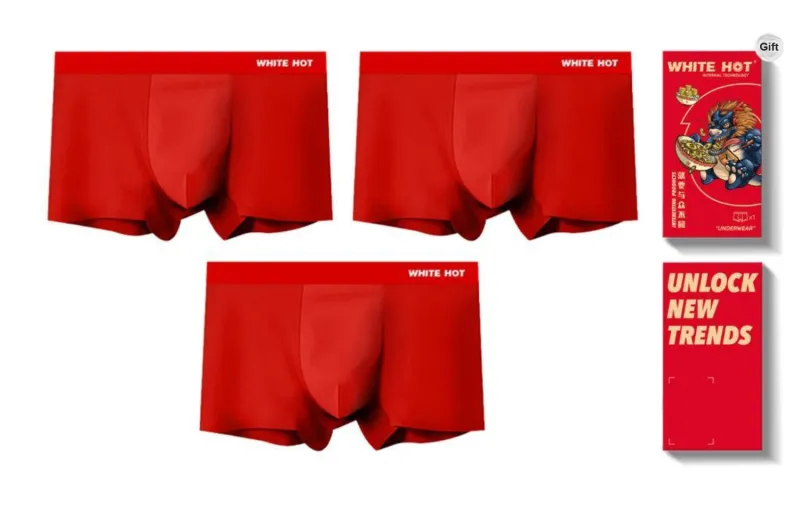 WHITE HOT Underpants Men's Gift Box Set-14