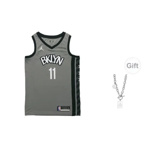 Jordan Basketball Jerseys Unisex Black Steel Gray