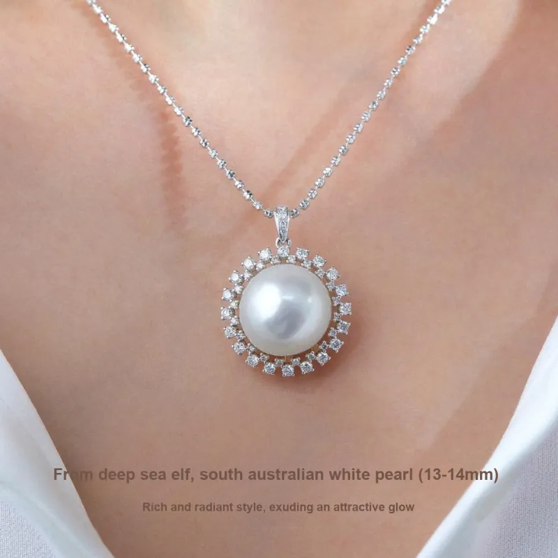 ME LUXE Pearl Pendants Women's-2
