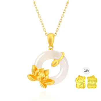 ZSY Chalcedony Jade Necklaces Women's