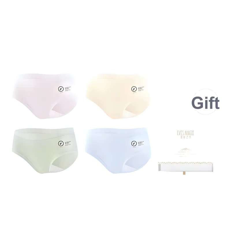 XIA.WA.ZHI.XIU Underpants Women's Box 4 Pack-4