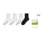 4 Pack (3 Frost White, 1 Ink Black Crew)
