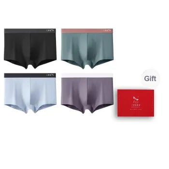RED DRAGONFLY Modal Underpants Men's 4 Piece Gift Box Sets