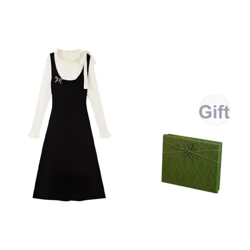 DITB Длинное платье с длинными рукавами женское