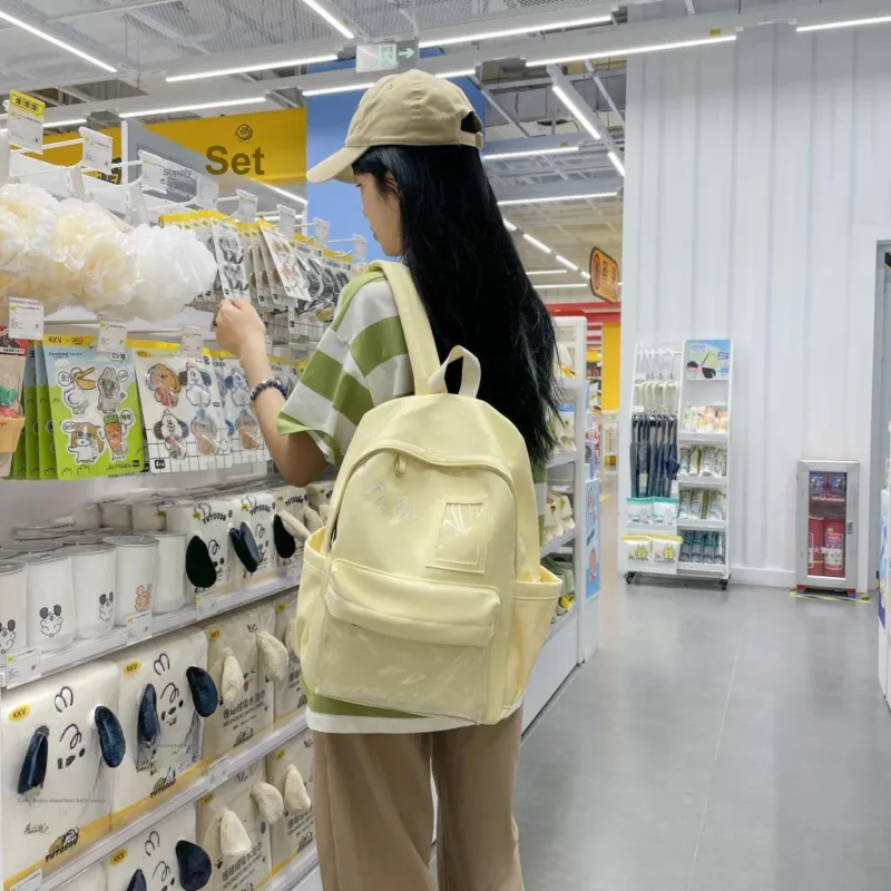 URBAN FOREST Nylon Backpack Unisex Multicolor-7