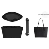 Charcoal Black City 33 Two-Piece Set[Super-Light Liner+Pressure-Relief Shoulder Strap Pad]