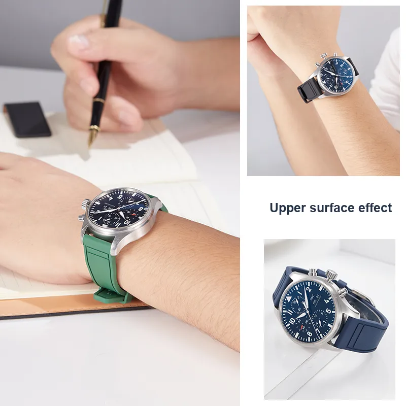 IStrap Global Compatibility Watch Band 120+80mm Rubber Material-6