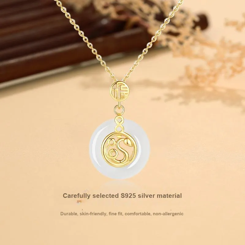 MISS TOOYA Chalcedony Necklaces Women's-2