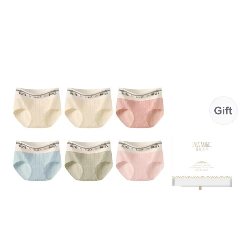 XIA.WA.ZHI.XIU Underpants Women's Box 6 Pack-17
