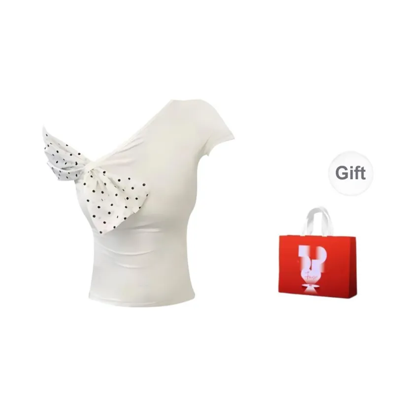 QYPRF Regular T Shirt Women's White-6