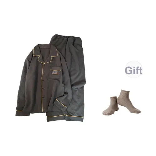 Maultiay Пижамный комплект Осенний и Зимний Мужской