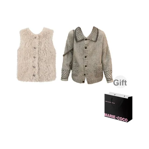 MARIE·COCO Жилет + Свитер Женские Жилеты