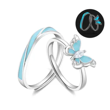 Lao Feng Xiang S925 Silver Rings Unisex