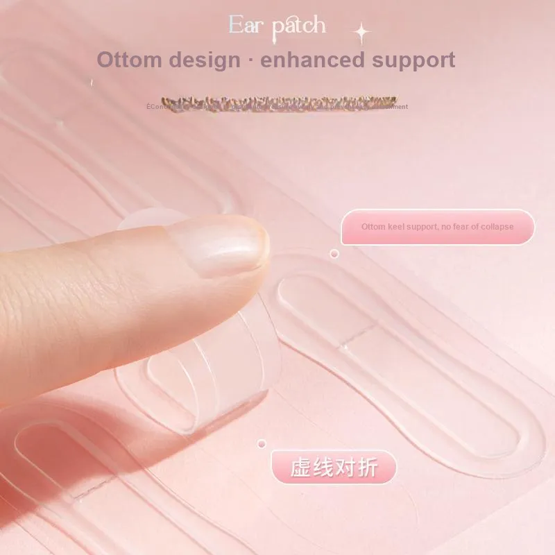 FEILINKA Ultra Invisible Elf Ear Patch Stand-Up Ears Slim Face Shape Support Orthodontic-8