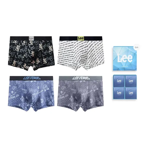 Ли совместный модель Galaxy нижнее белье подарочная коробка мужское 4 упаковки