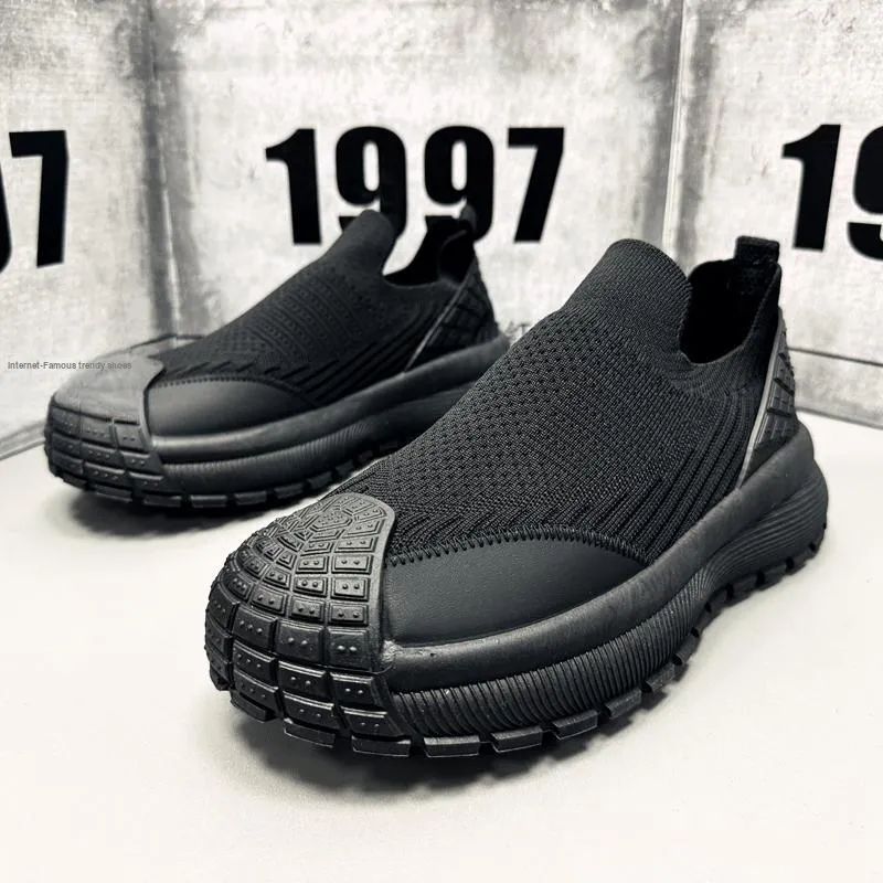 SUPEREDGE Breathable Lightweight Rebound Low Top Casual Shoes Men's-1