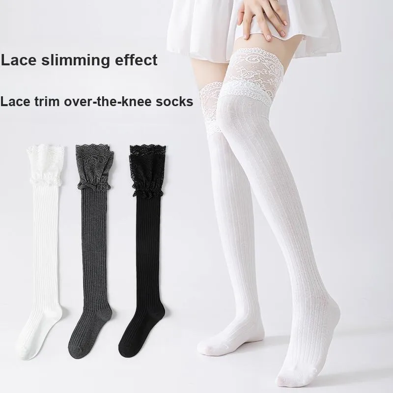 Lan Miao Thigh high Socks Women's Shopping Bag Combo Set-11