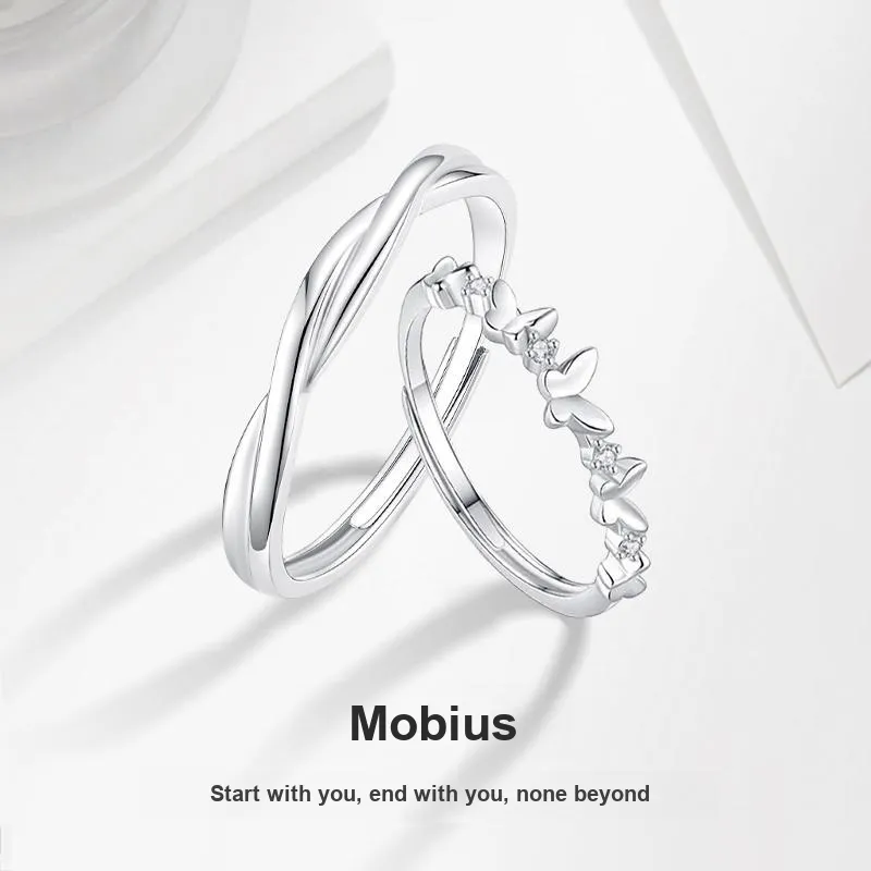 MISS TOOYA S999 Fine Silver Rings Unisex-1