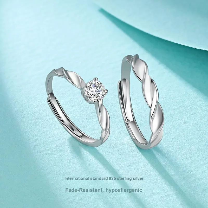 LIU GUI FU JEWELRY S925 Silver Rings Unisex-2