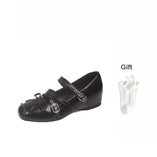 CPXO Грубый каблук Туфли Мэри Джейн Женские