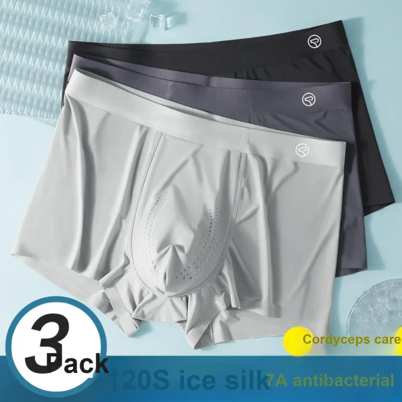 H YXIANG Underpants Men's 3 Pack-7