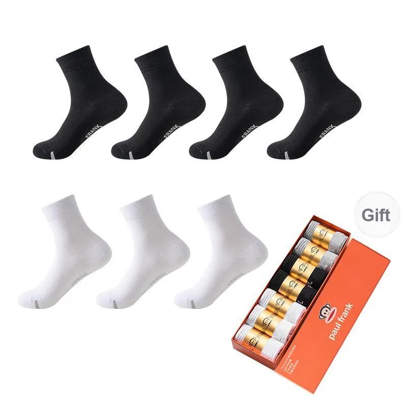PAUL FRANK Mid Calf Socks Unisex Gift Box 7 Double Packs-8