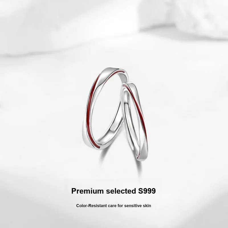 MISS TOOYA S999 Fine Silver Rings Unisex-2
