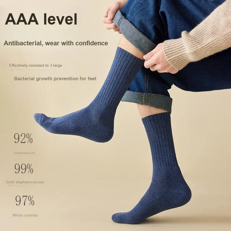 MIIOW Knee High Socks Unisex 5 Pack-9