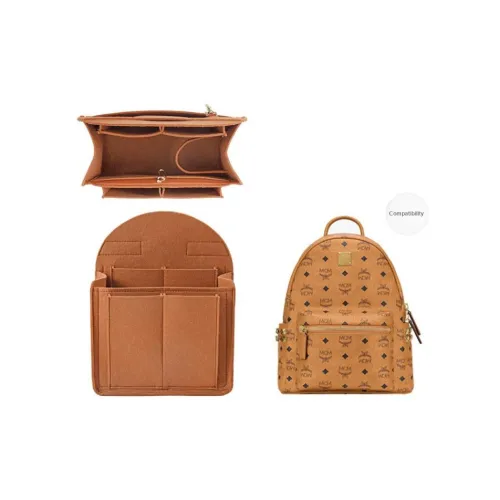 Lan Bao Fan Felt DuPont Paper Bag Accessories Women's Brown