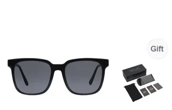 Kappa Plate Frame Square Sunglasses Unisex