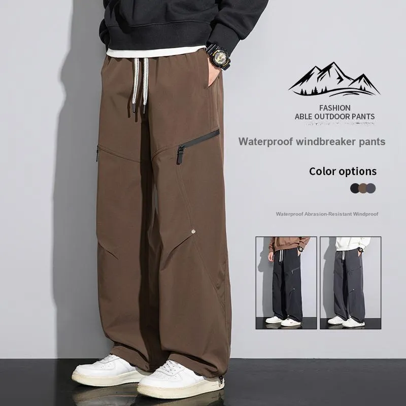 ACUOD BY CHANU Cargo Pants Unisex Brown-3