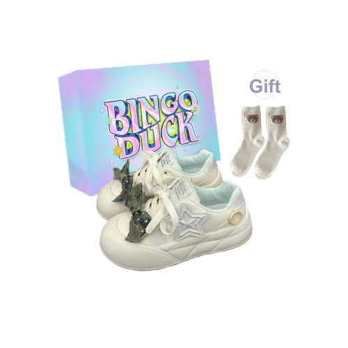 BINGO DUCK Низкие кеды для скейтбординга Женские Синие