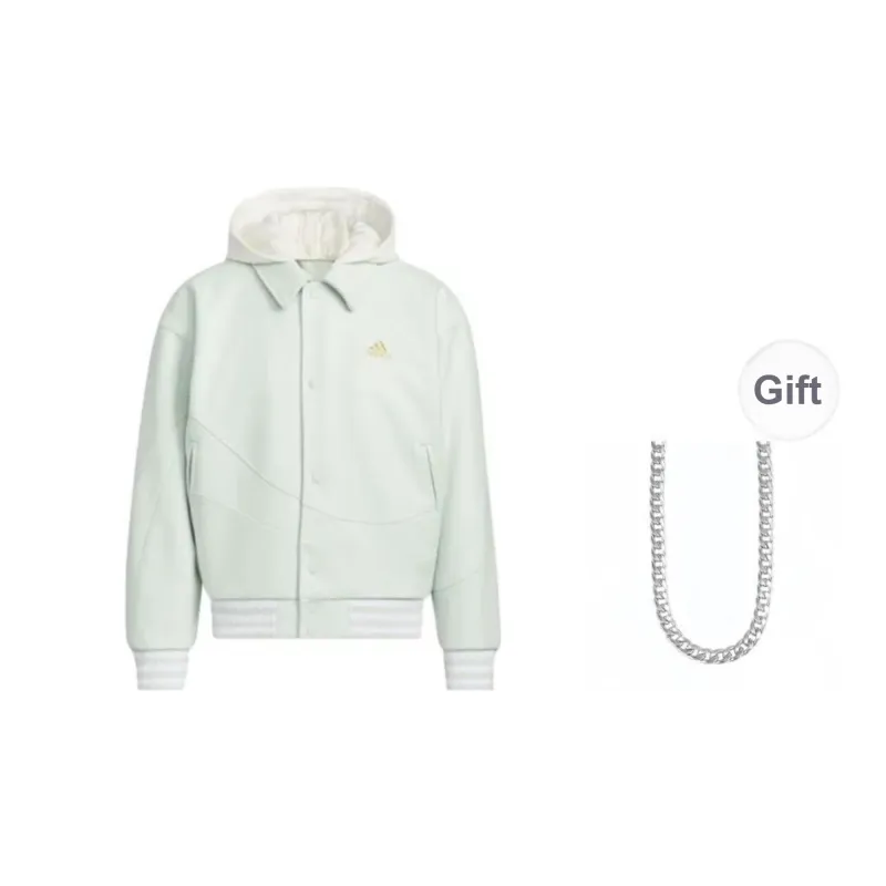 Adidas Year Of The Dragon CNY Series Jackets Coats Unisex Crystal Blue Includes Necklace-0