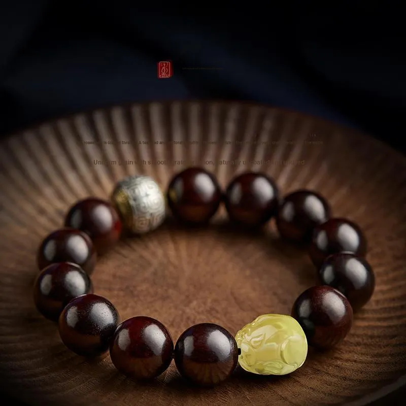 Yi Mingju Rosewood Bracelets Unisex-4