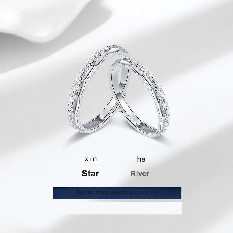 DAWO 999 Fine Silver Rings Unisex-1