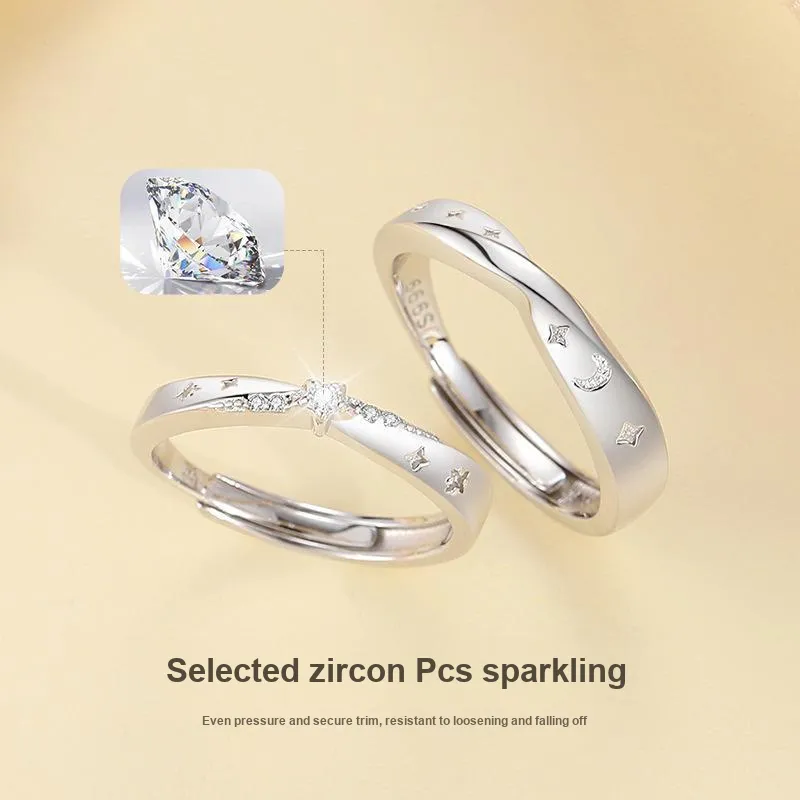 DAWO 999 Fine Silver Rings Unisex-2