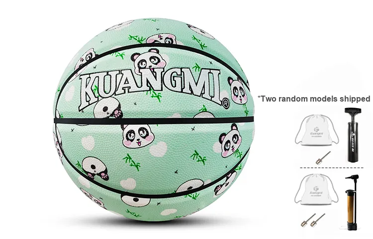 Kuangmi PU Basketball Turquoise Size 5 Ball Training Unisex-1