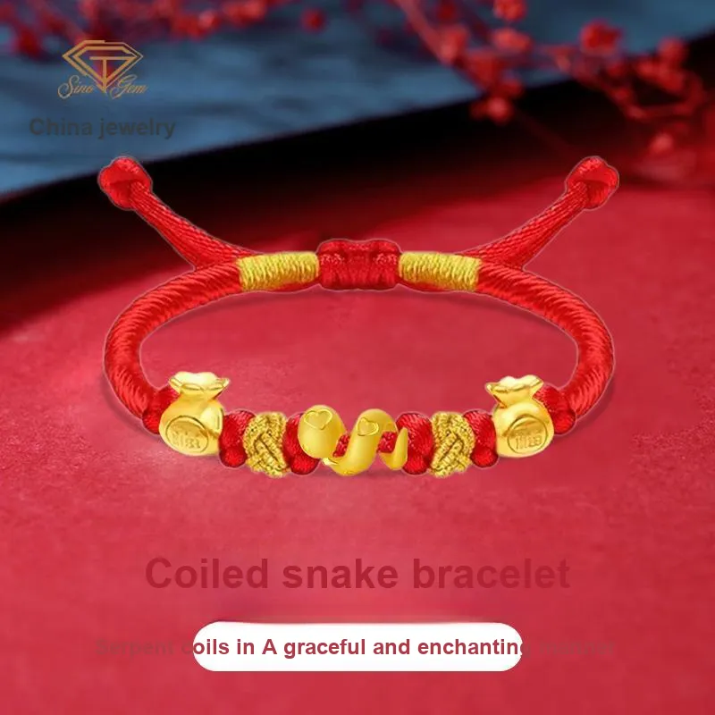 SINO GEM Gold Bracelet Unisex-1