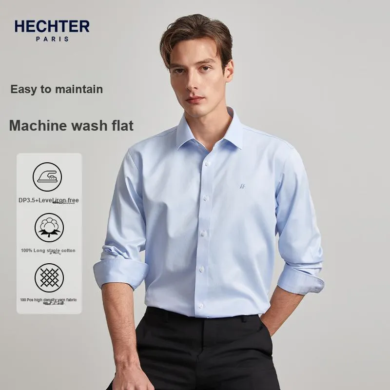 DANIEL HECHTER Shirts Men Sky Blue-2