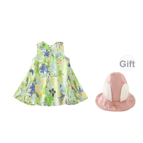 Miss Yali Платье Зеленый Infant и Toddler