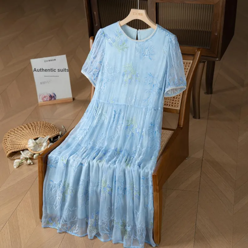 To The West Short Sleeved Dress Women's-2