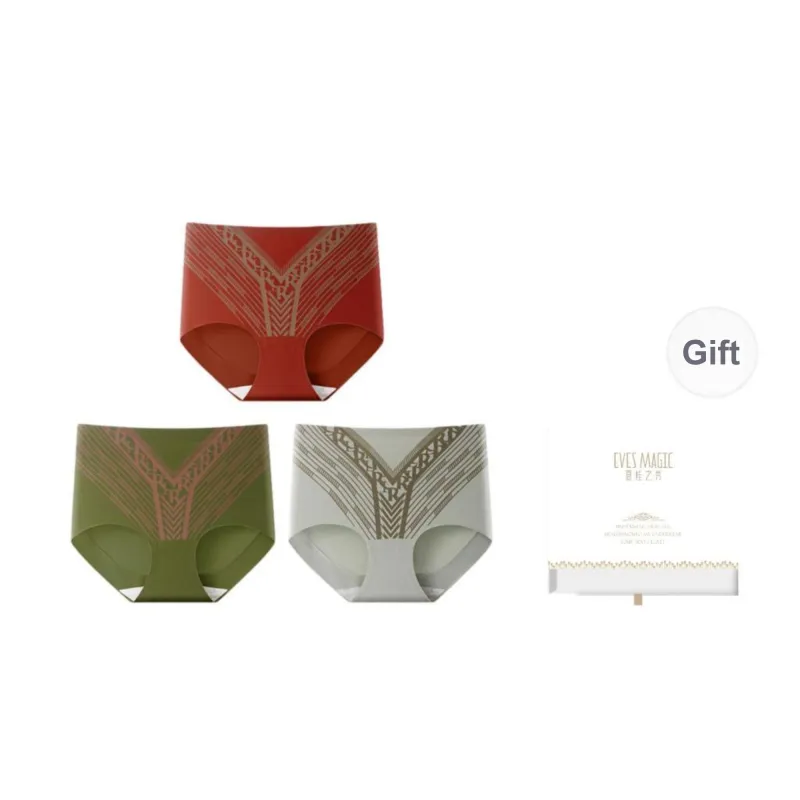 XIA.WA.ZHI.XIU Underpants Women's Box 3 Pack-9