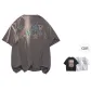 Dark Gray (with Random Print Short-Sleeved)