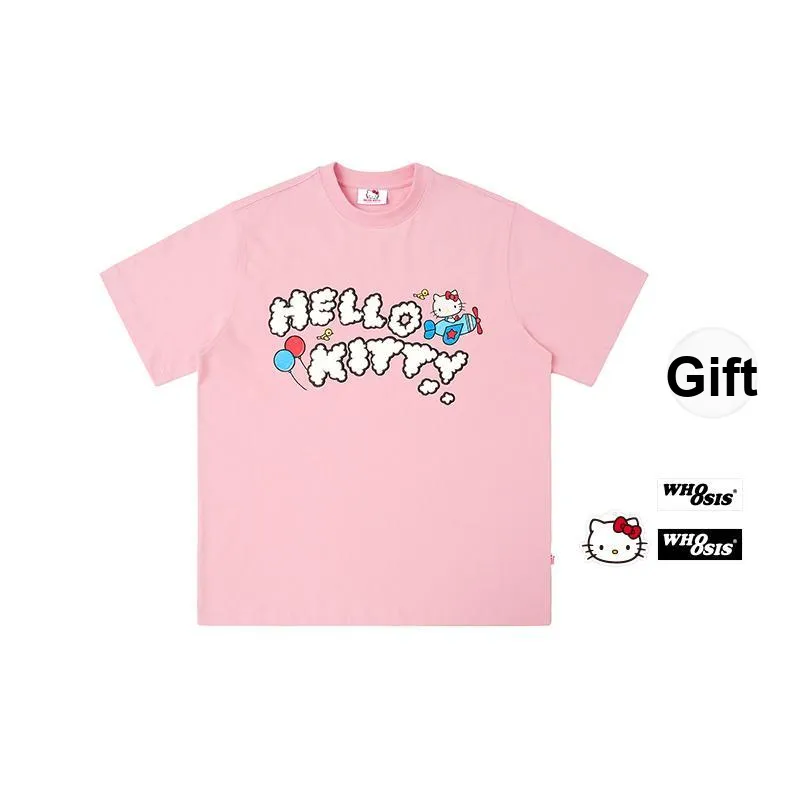 WHOOSIS X HELLO KITTY T Shirt Unisex-5