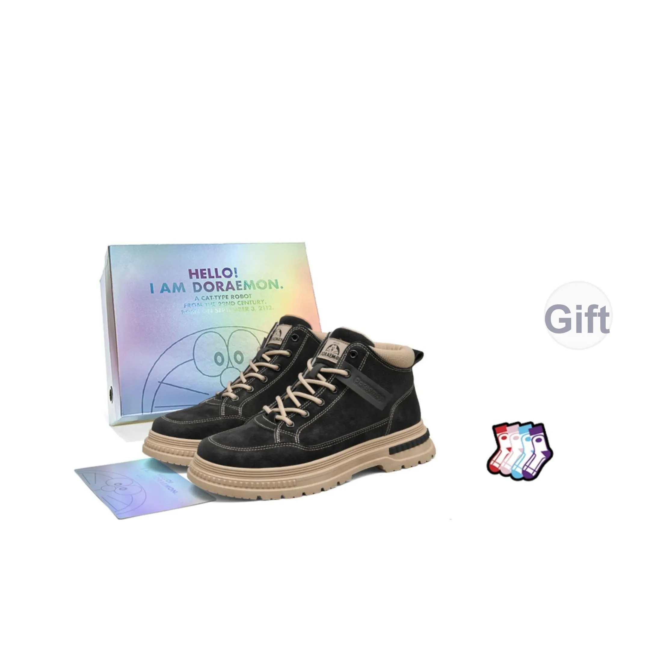 DoraemonA Короткий Мартин Ботин Мужской
