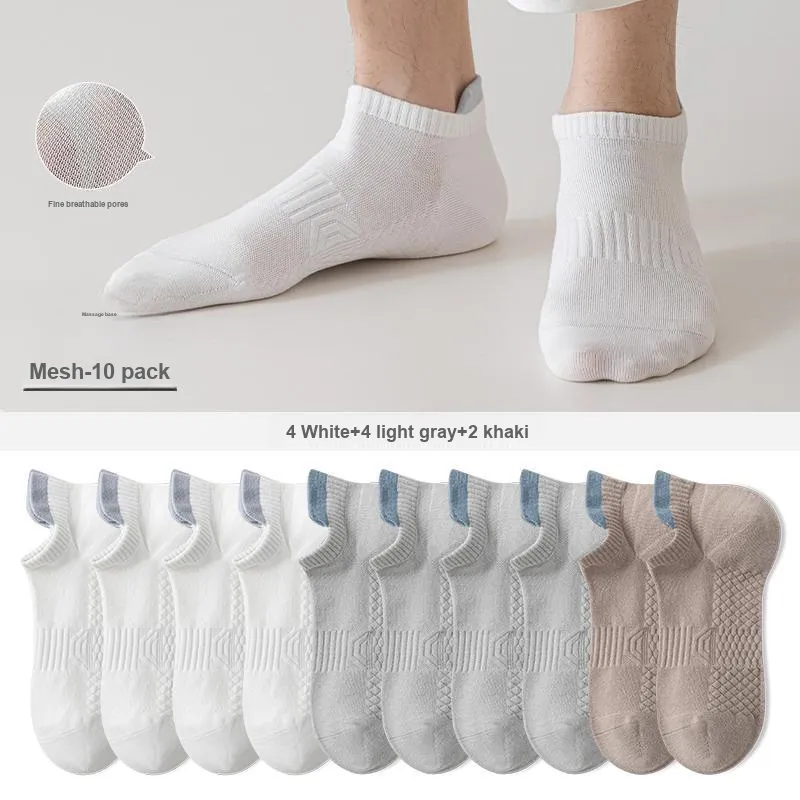 7 SEVFUN No Show Socks Men's Combo Set-31